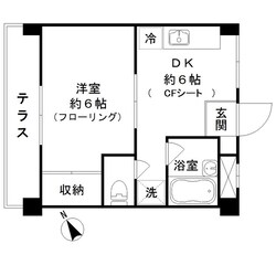 クレサント松陰の物件間取画像